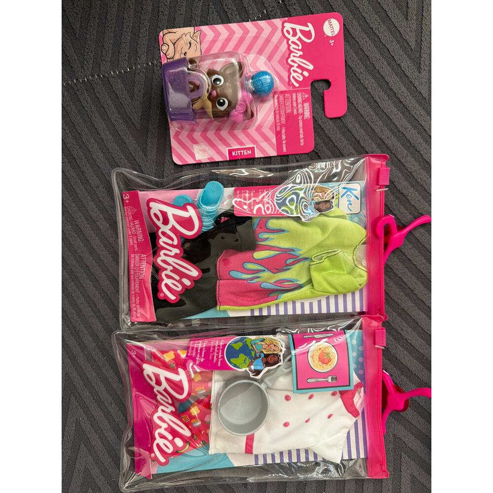 Barbie 3 Pack Ken Clothes, Barbie Clothes and Pet